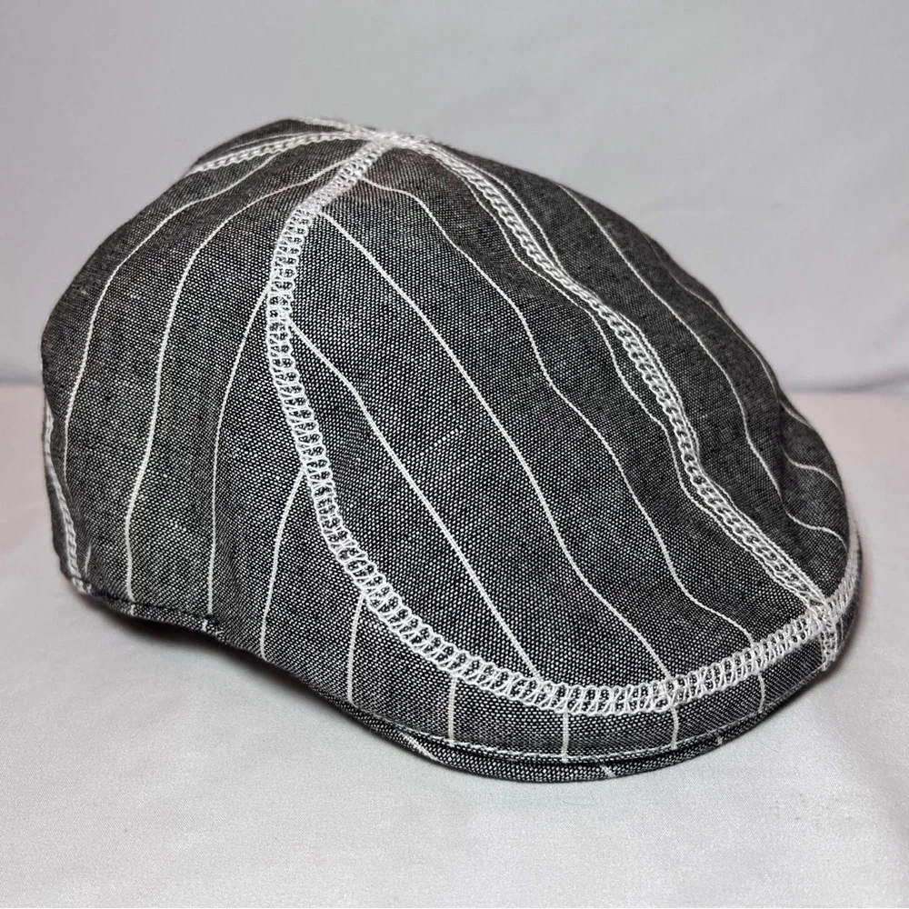 Peter Grimm Grey Flat Cap Size S/M